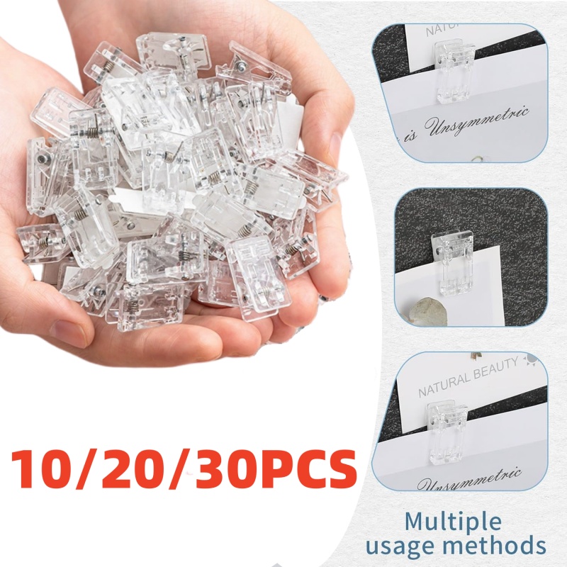 Wall Anchor Plastic - Multipurpose Craft Clip Plastic Sewing Fabric