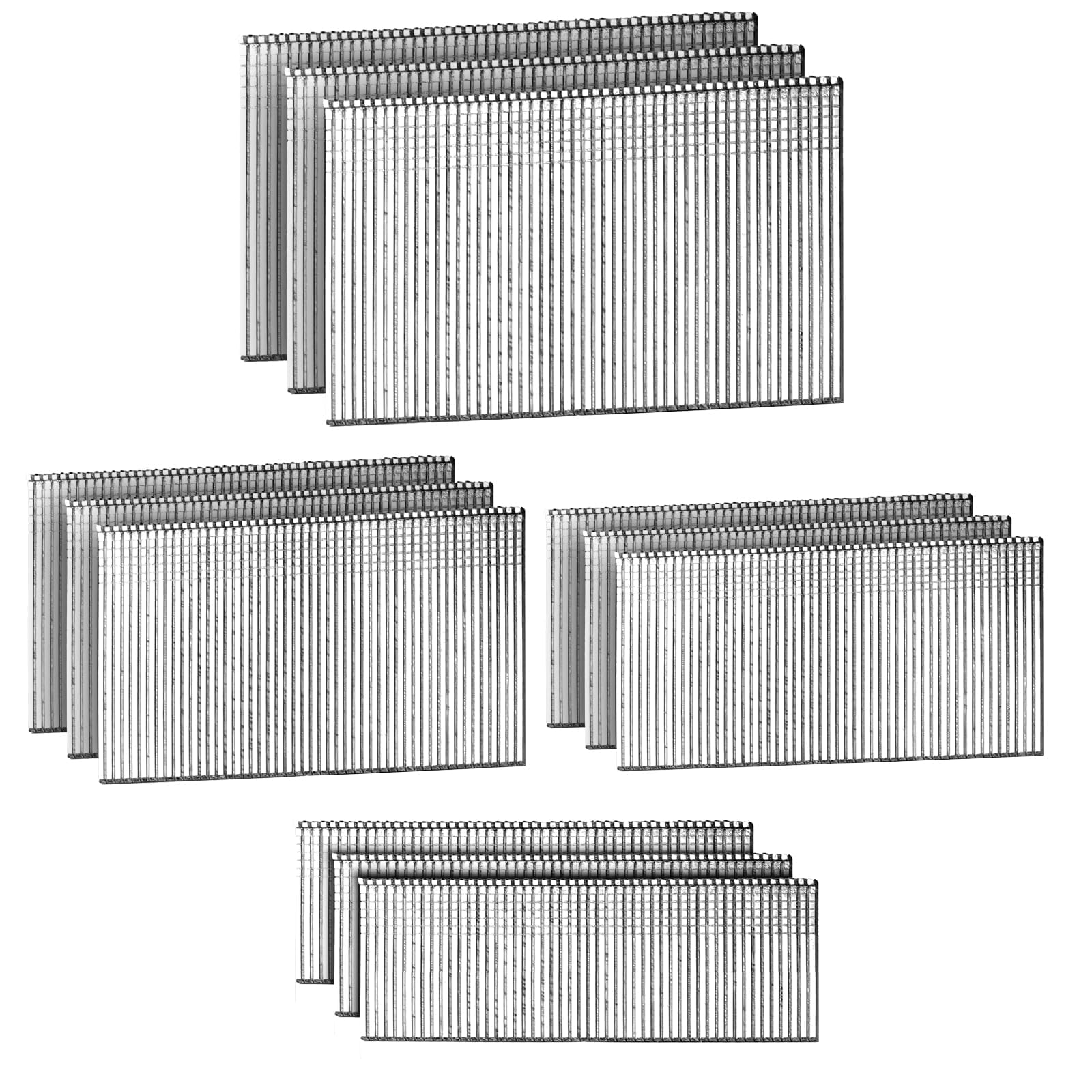 Home Improvement Brad - 4000pcs F20/F25/F30/T50 Straight Brad Galvanized Nails