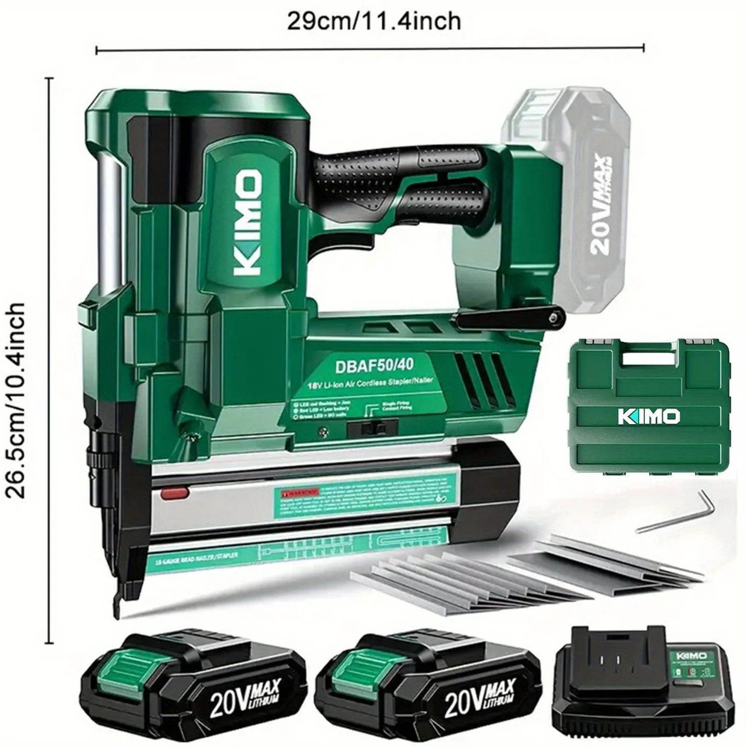 KEEHOME KIMO 18 Gauge Nail Gun - Home Improvement Brad ulasan dan harga