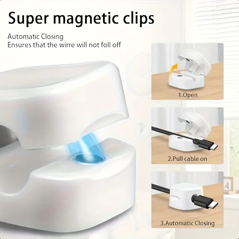6/12/18 PCS Magnetic Cable Org - Wall Anchor Plastic ulasan dan harga