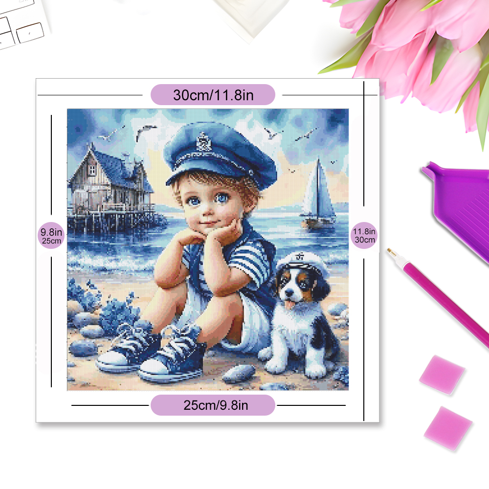 Momoart Full Diamond Painting  - Home Improvement Kids ulasan dan harga