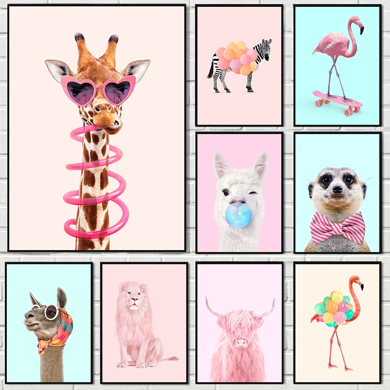 Funny Fashion Giraffe Zebra Fl - Home Improvement Kids ulasan dan harga