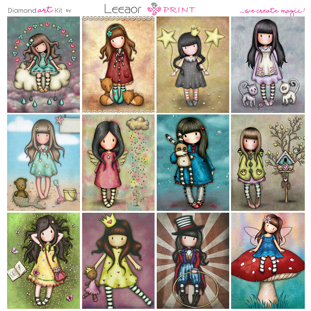 Character 5d Diamond Painting  - Home Improvement Kids ulasan dan harga