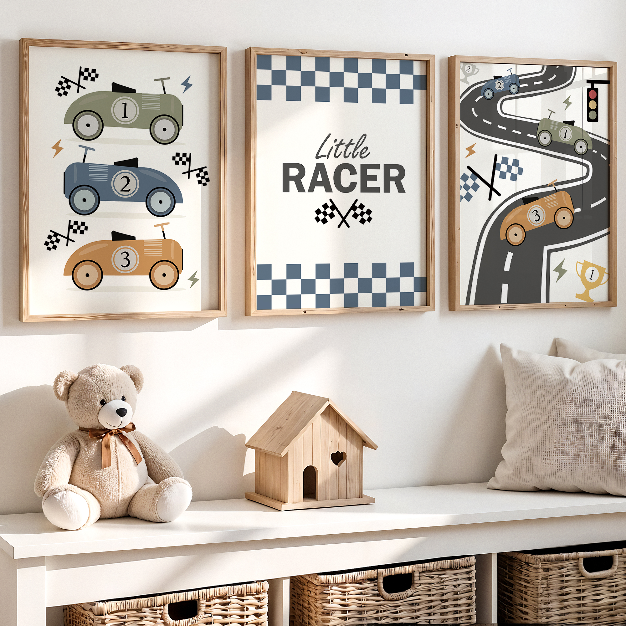 3pcs Minimalist,Cartoon Car Ra - Home Improvement Kids ulasan dan harga