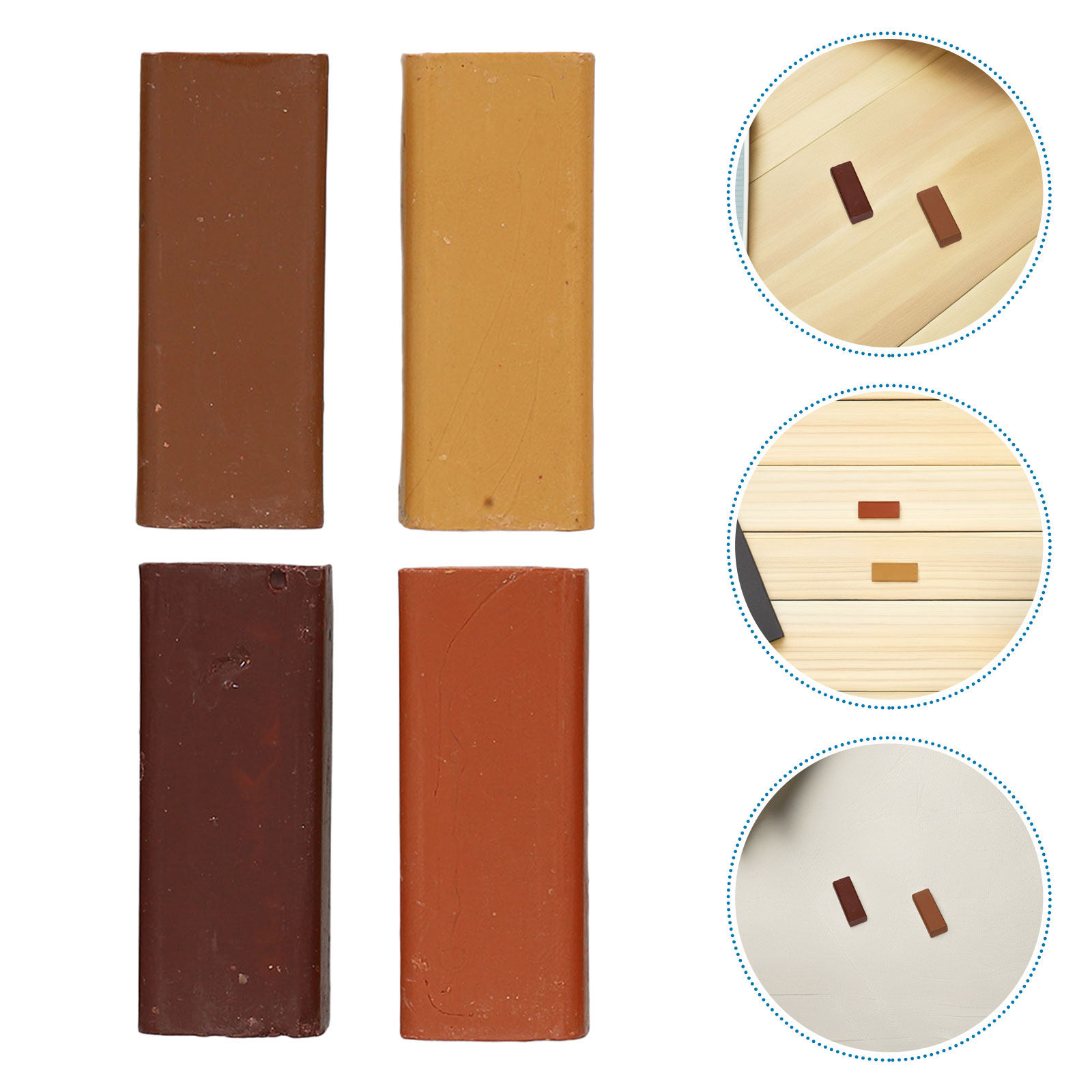 4Pcs Furniture Repair Wax Cray - Wood Filler Stick ulasan dan harga