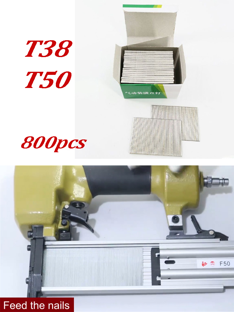 800 Pcs T38 T50 Straight Brad  - Home Improvement Brad ulasan dan harga