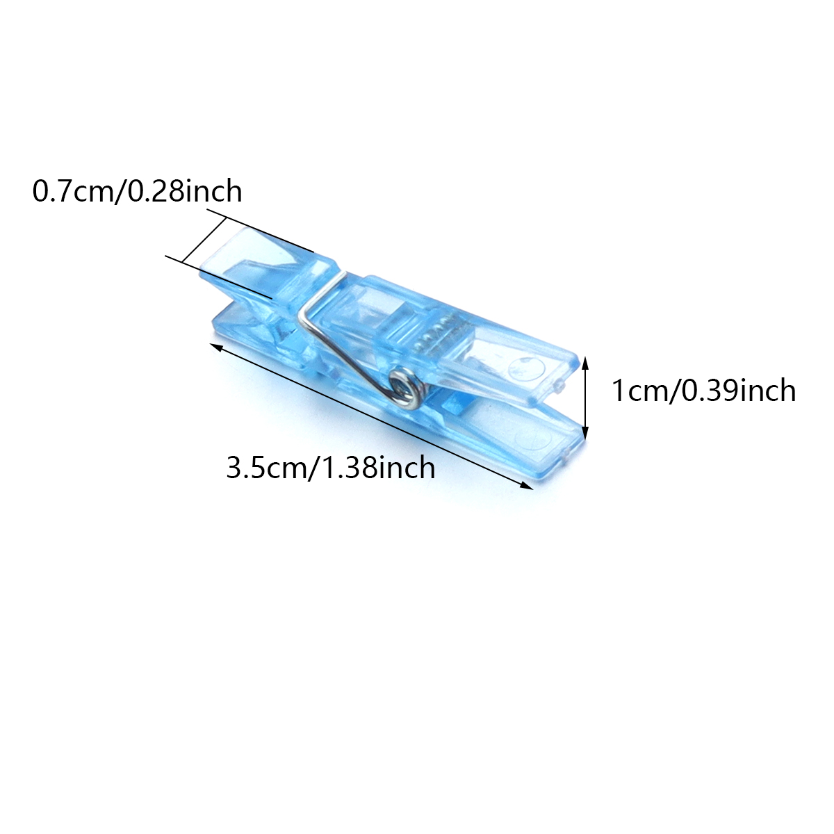 20Pcs Plastic Mini Photo Clips - Wall Anchor Plastic ulasan dan harga