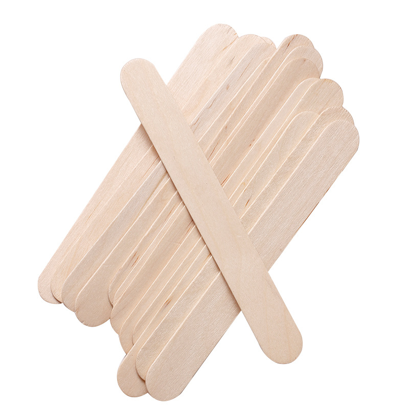 100pcs Disposable Waxing Woode - Wood Filler Stick ulasan dan harga