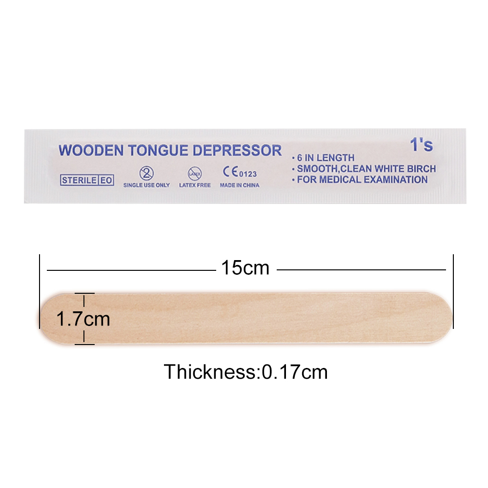 100/50/30/10PCS Tattoo Waxing  - Wood Filler Stick ulasan dan harga