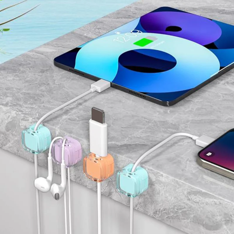 Magnetic USB Cable Management  - Wall Anchor Plastic ulasan dan harga