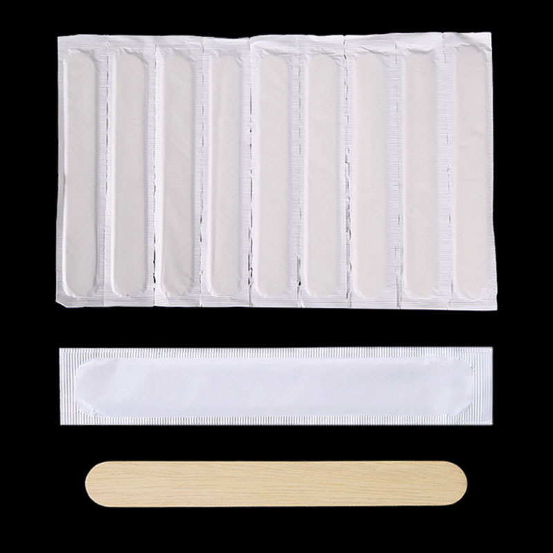 50/100pcs Tattoo Waxing Stick  - Wood Filler Stick ulasan dan harga