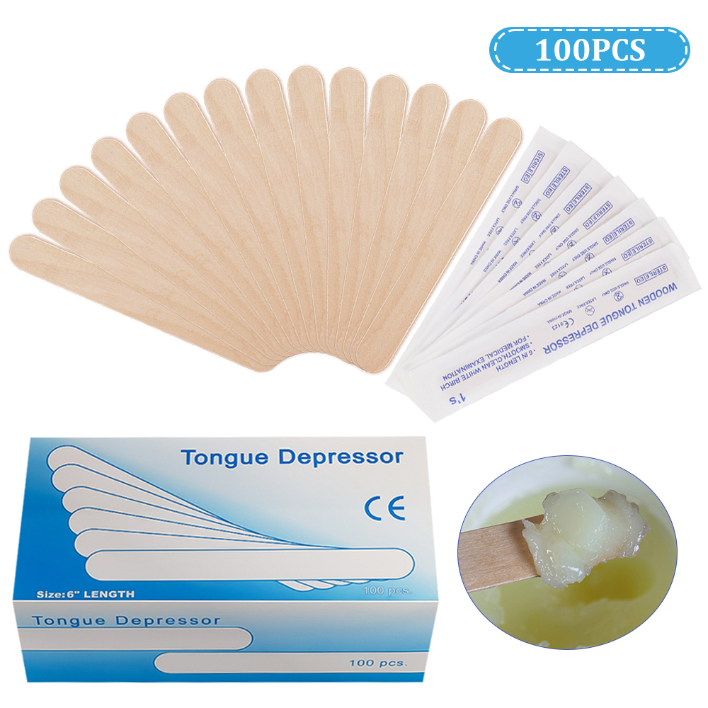 30/50/100/200PCS Disposable Ta - Wood Filler Stick ulasan dan harga
