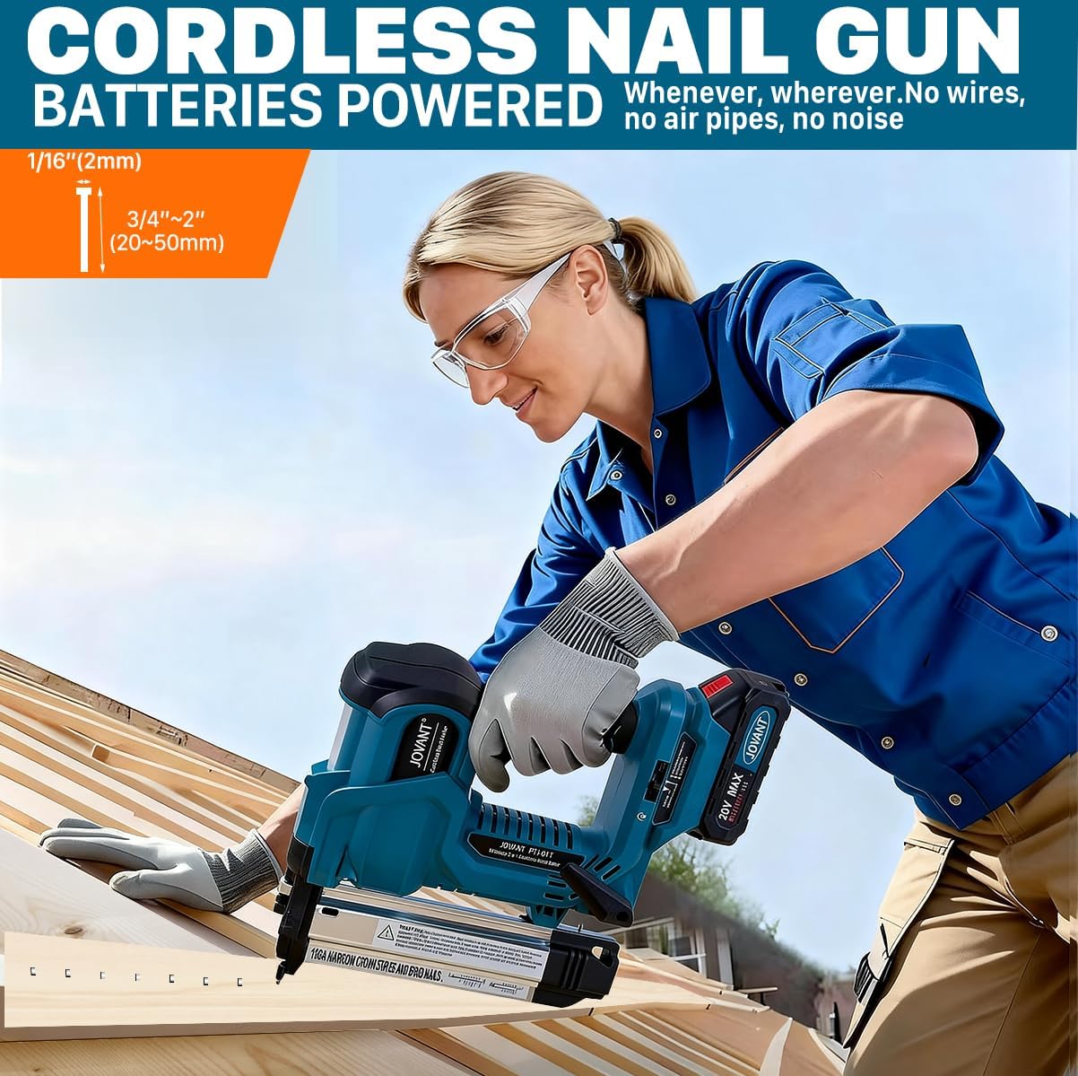 18 Gauge Cordless Brad Nailer  - Home Improvement Brad ulasan dan harga