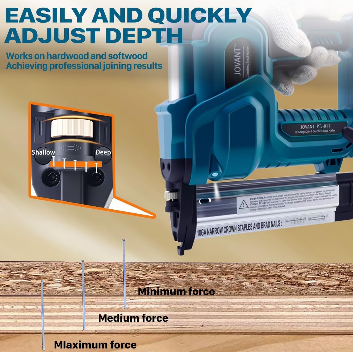 18 Gauge Cordless Brad Nailer  - Home Improvement Brad ulasan dan harga