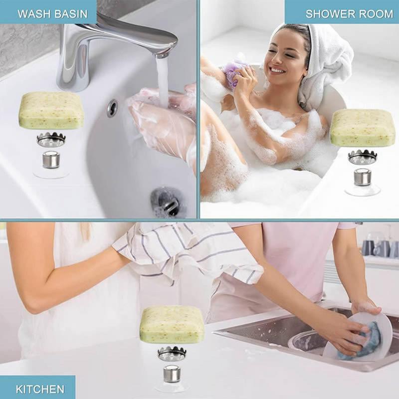 Suction Cup Soap Hanger Wall M - Wall Anchor Plastic ulasan dan harga