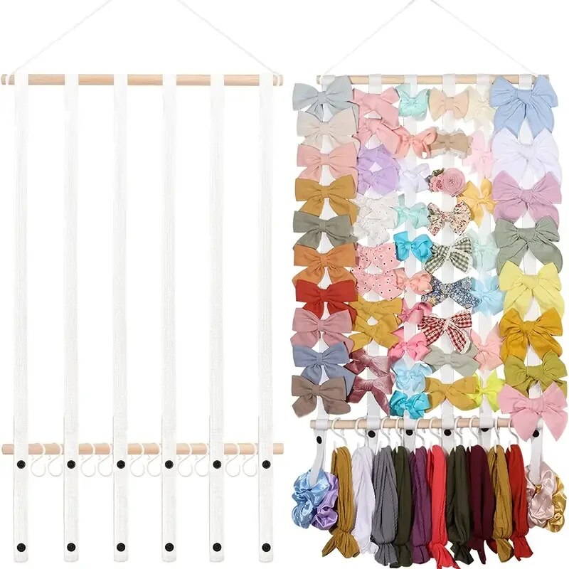Girls' Hair Bow Clips Holder M - Wall Anchor Plastic ulasan dan harga