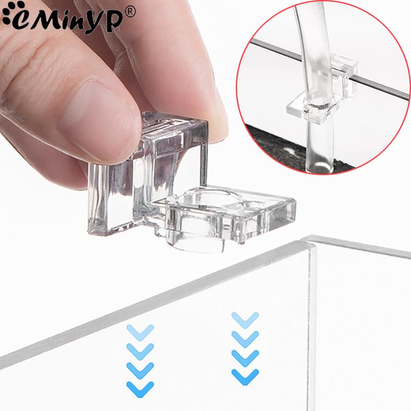 4Pcs Fish Tank Acrylic Clips f - Wall Anchor Plastic ulasan dan harga