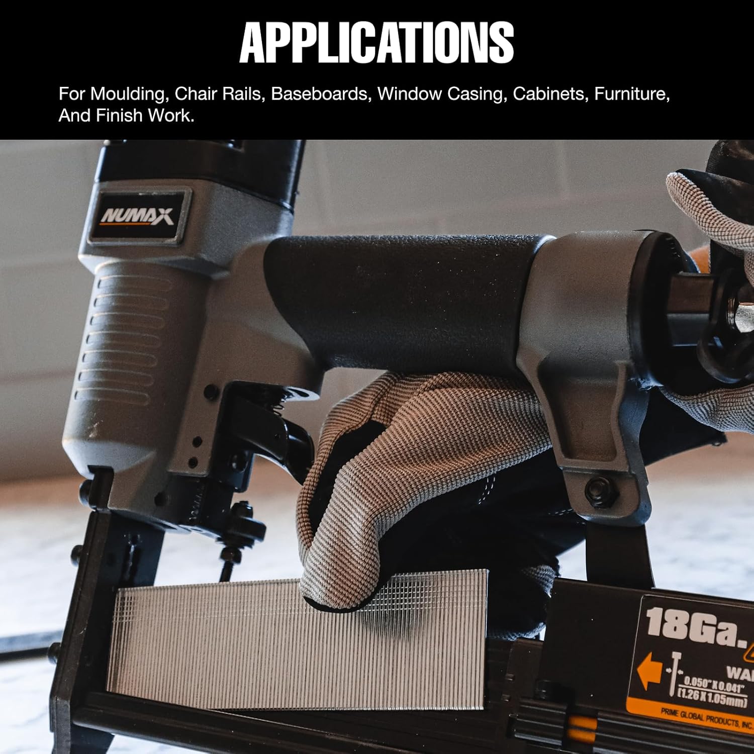 3-in-1 Pneumatic Nail Gun 16GA - Home Improvement Brad ulasan dan harga