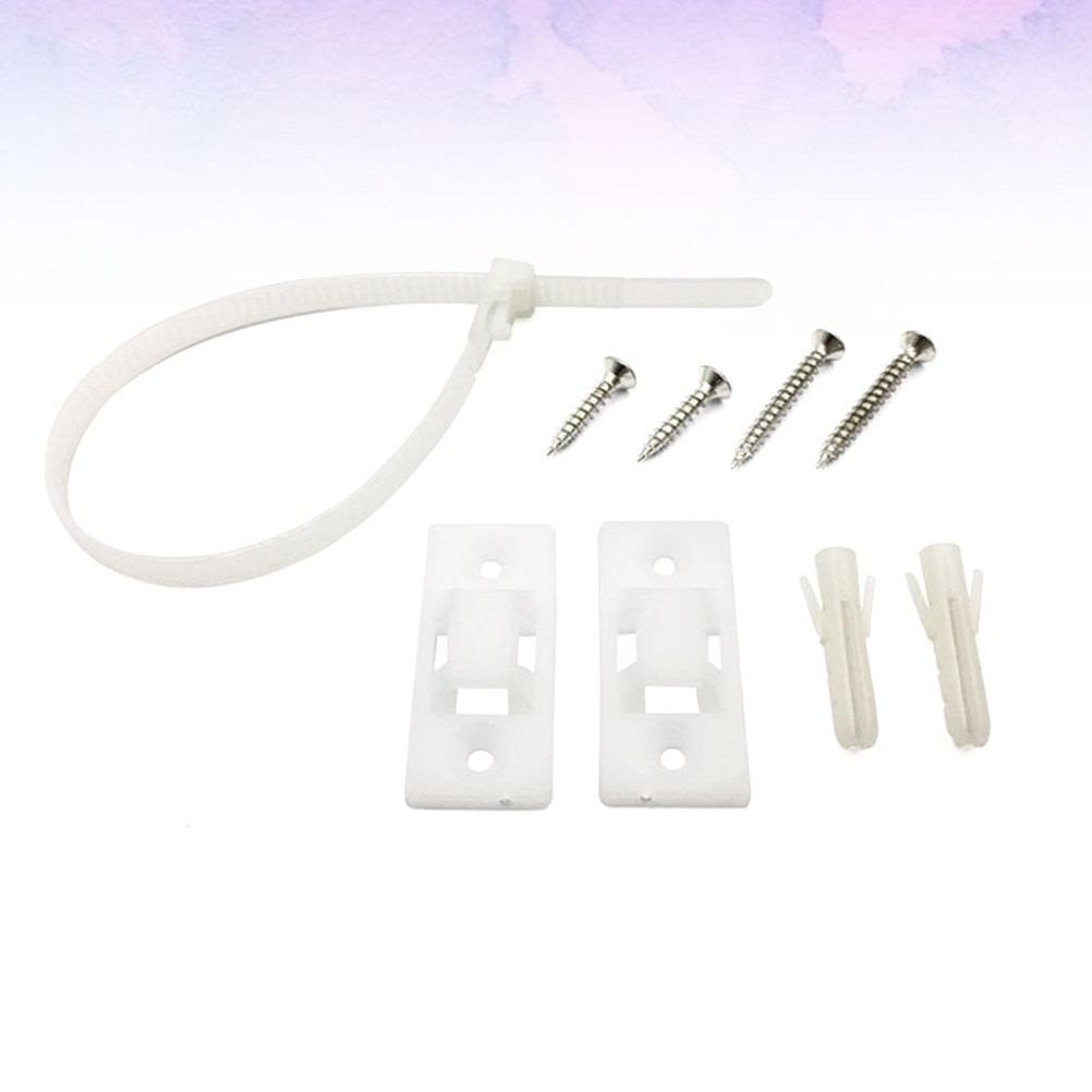 10Set Anti Tip Plastic Buckle  - Wall Anchor Plastic ulasan dan harga