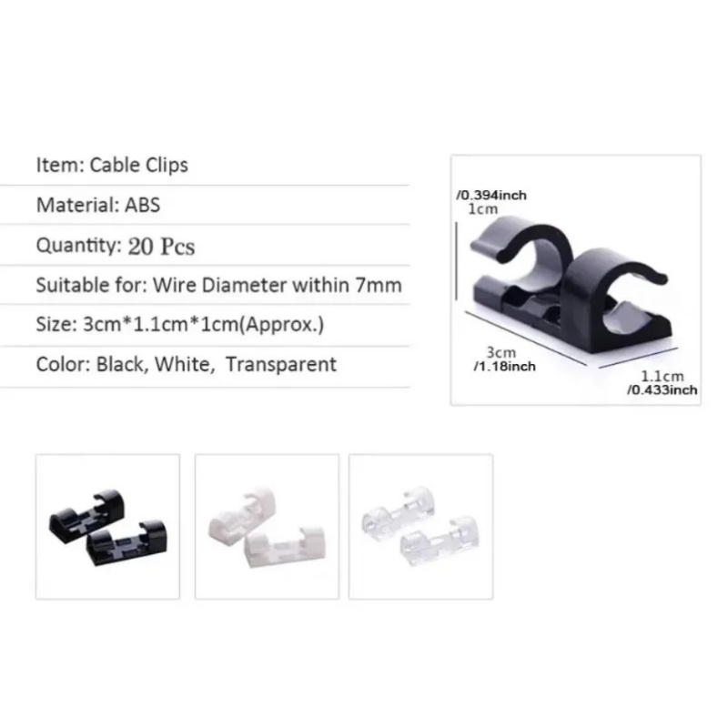No-punch Cable Manager, Wall S - Wall Anchor Plastic ulasan dan harga