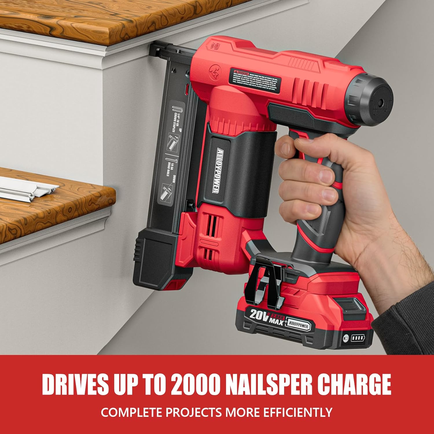 2-in-1 Cordless Brad Nailer an - Home Improvement Brad ulasan dan harga