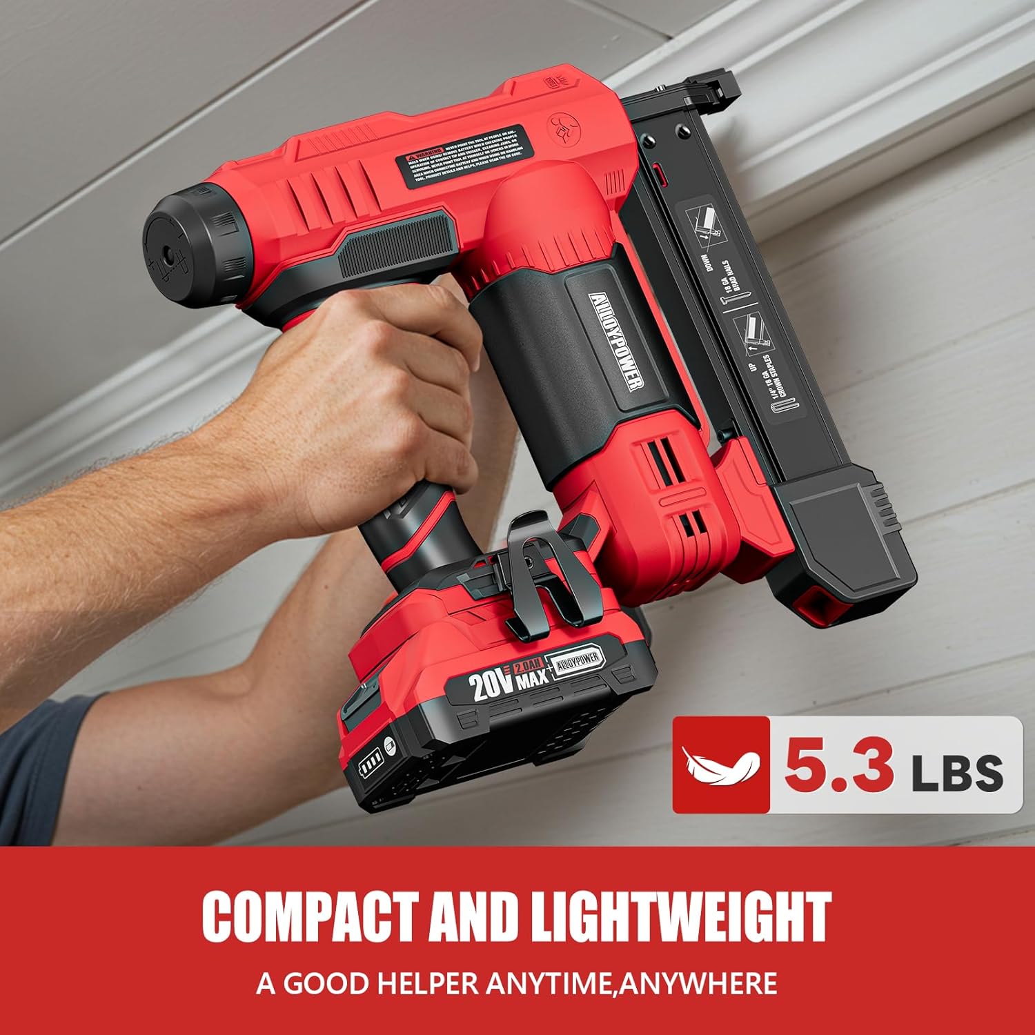 2-in-1 Cordless Brad Nailer an - Home Improvement Brad ulasan dan harga