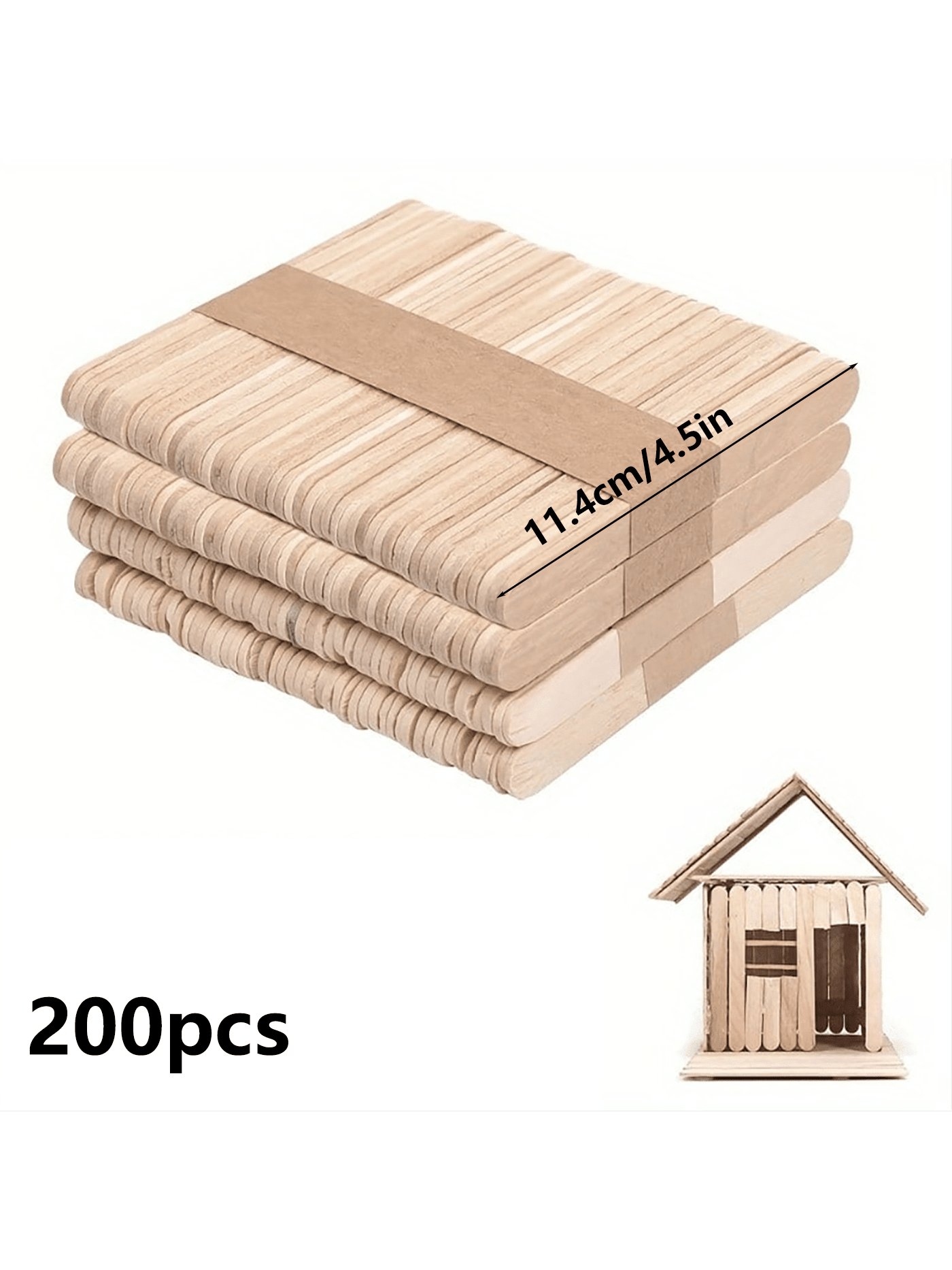50/100/200 Pieces 11.4cm/4.5 i - Wood Filler Stick ulasan dan harga
