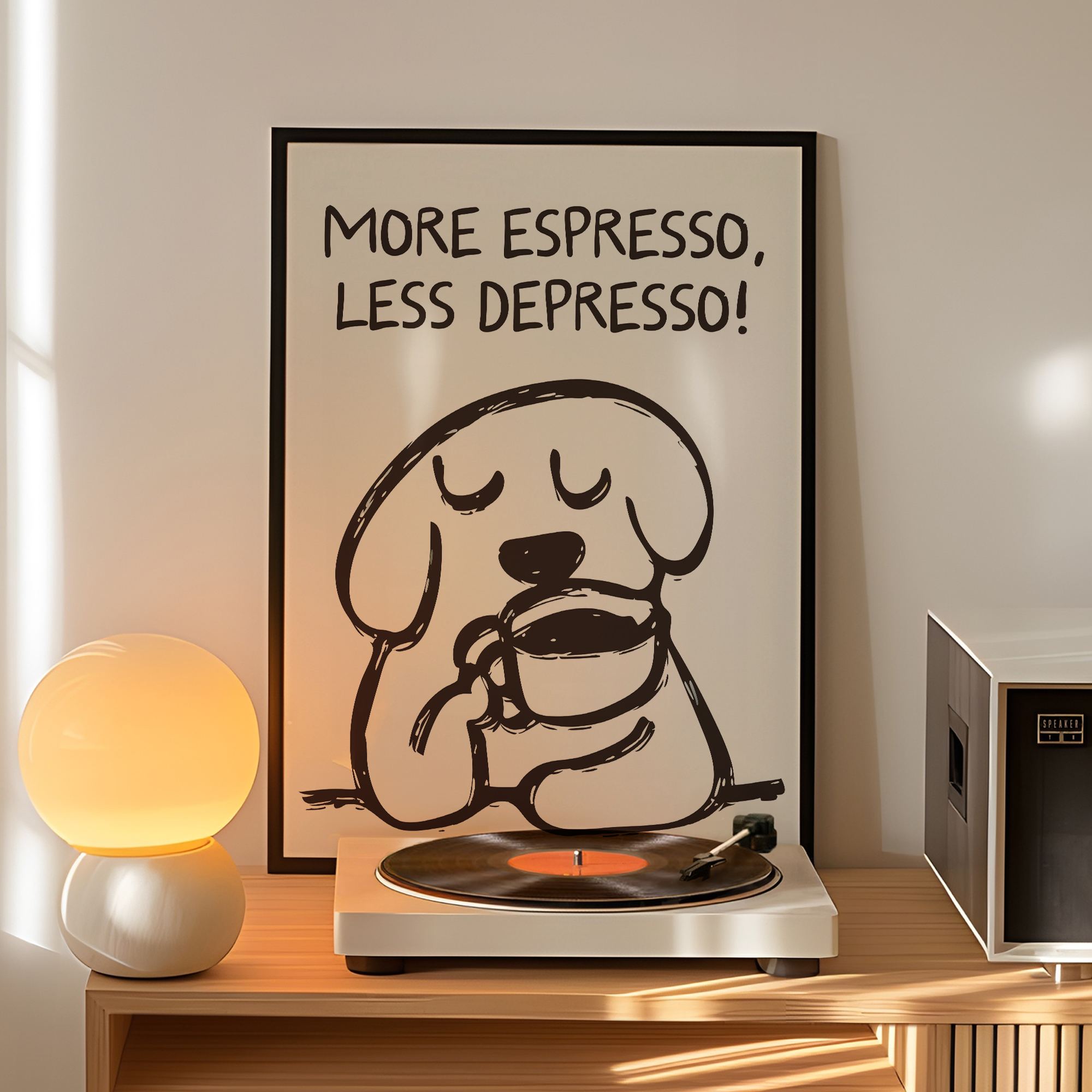 Retro More Espresso Less Depre - Home Improvement Kids ulasan dan harga