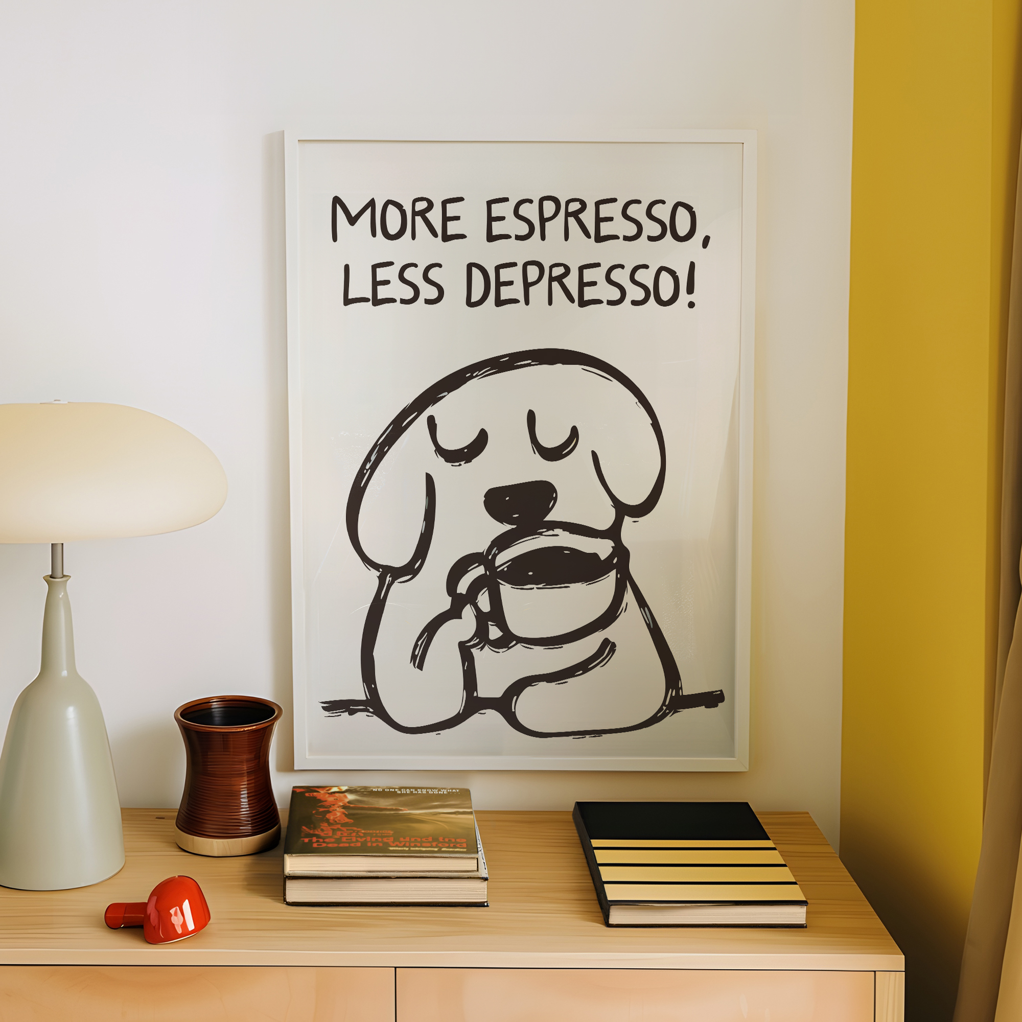 Retro More Espresso Less Depre - Home Improvement Kids ulasan dan harga